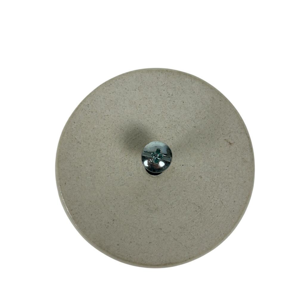 Anthropologie White Floral Knob Drawer Pull - Picture 3 of 4